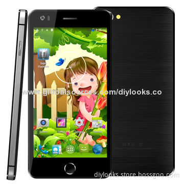 5.0-inch Android 4.4.2 3G Smartphones, MTK6582 1.3GHz Quad-core, 1GB RAM, 4GB ROM